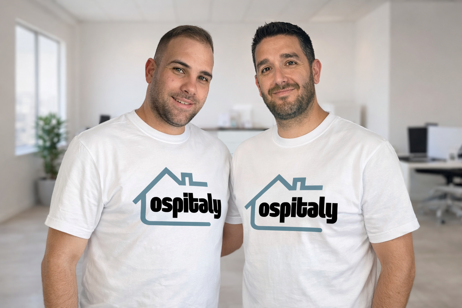 Claudio e Matteo, fondatori di Ospitaly